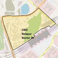 CBD Belapur Sector 29 Map