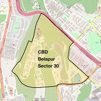 CBD Belapur Sector 30 Map