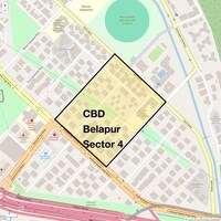 CBD Belapur Sector 4 Map