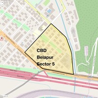 CBD Belapur Sector 5 Map
