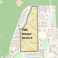 CBD Belapur Sector 8 Map
