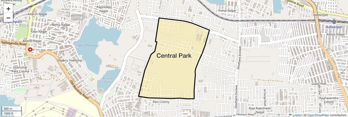 Central Park,Hyderabad