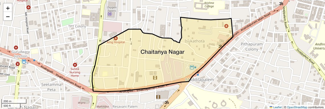 Chaitanya Nagar,Vizag