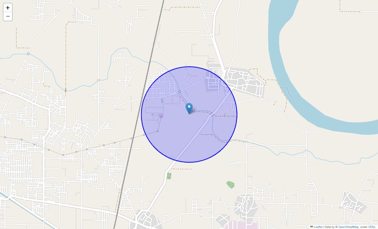 Location Map of Chakmajai