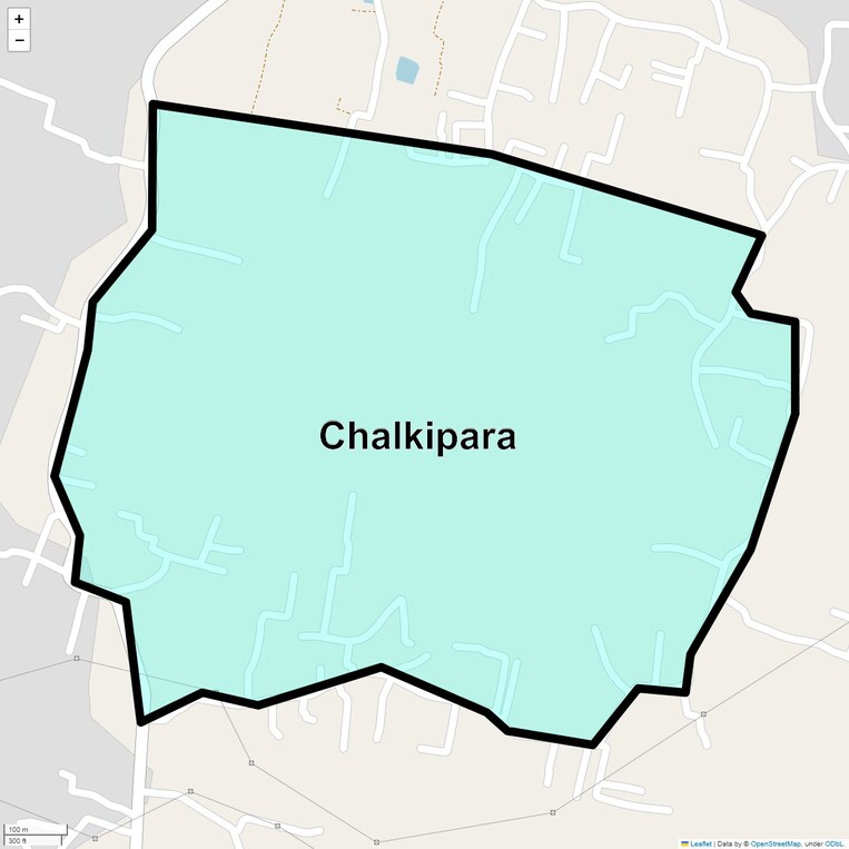 Location Map of Chalkipara