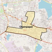 Champapet Map