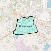 Champapet Map