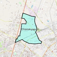 Chanakyapuri Map