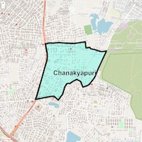 Chanakyapuri Map