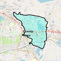 Chanda Nagar Map