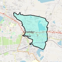 Chanda Nagar Map