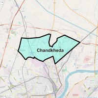 Chandkheda Map
