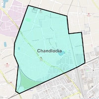 Chandlodia Map