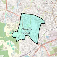 Chandra Layout Map