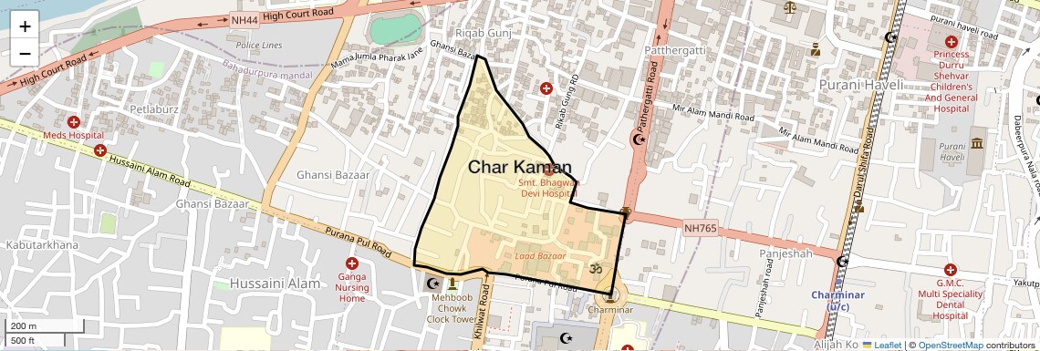 Char Kaman,Hyderabad