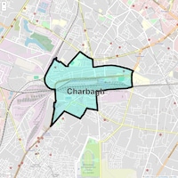 Charbagh Map