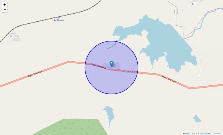 Location Map of Chargaon