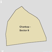 Charkop - Sector 8 Map