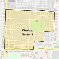 Charkop Sector 3 Map