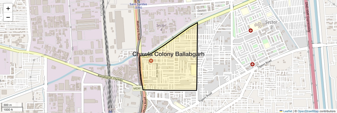 Check Time Travel of Chawla Colony Ballabgarh, Faridabad