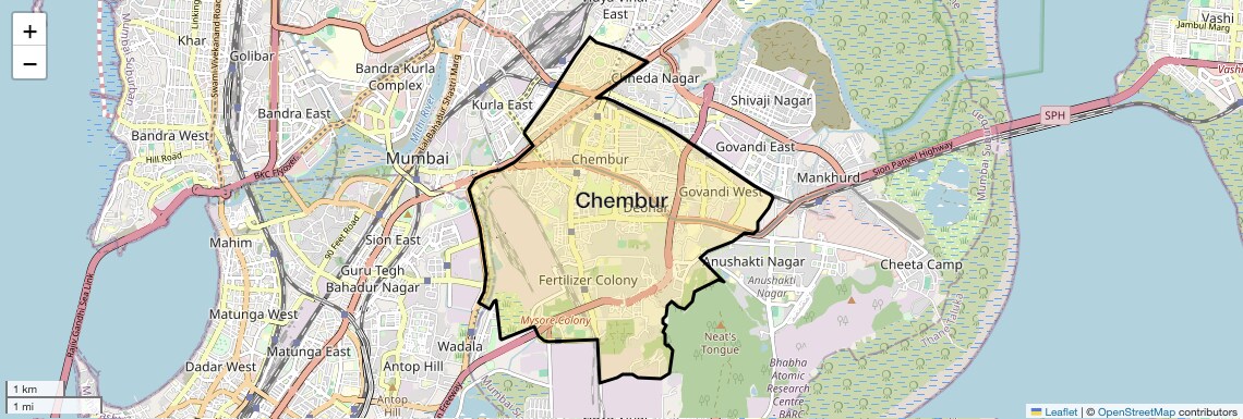 Chembur Map