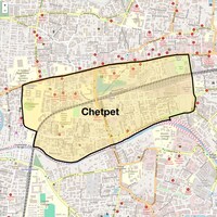 Chetpet Map