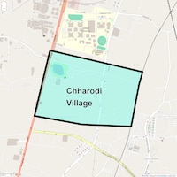 Chharodi Village Map