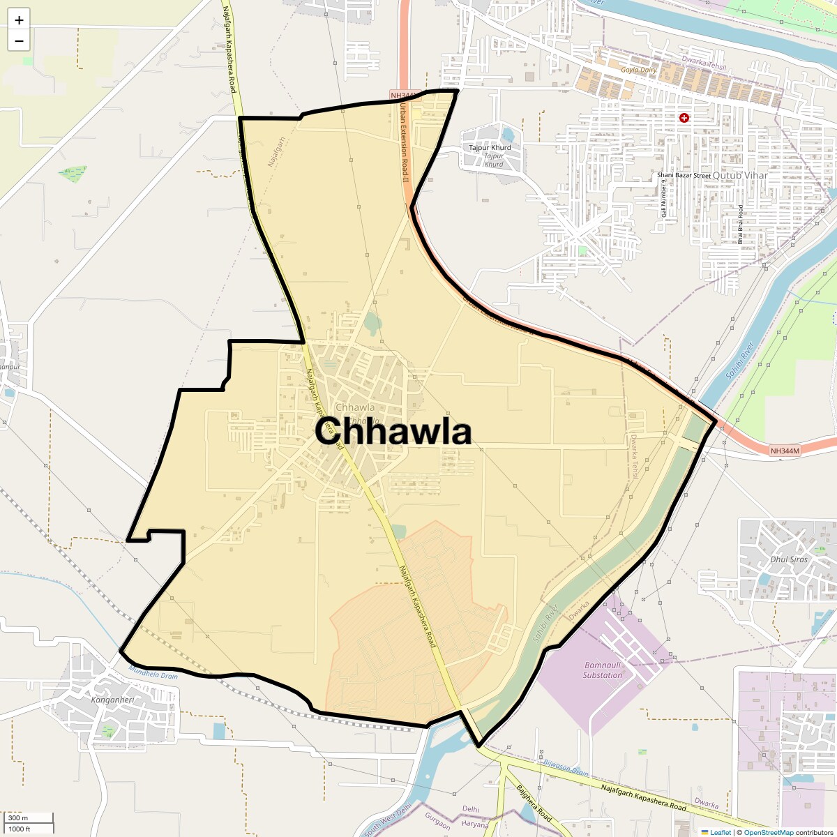 Check Time Travel of Chhawla, Delhi