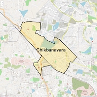 Chikbanavara Map