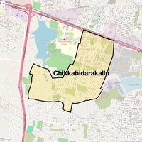 Chikkabidarakallu Map