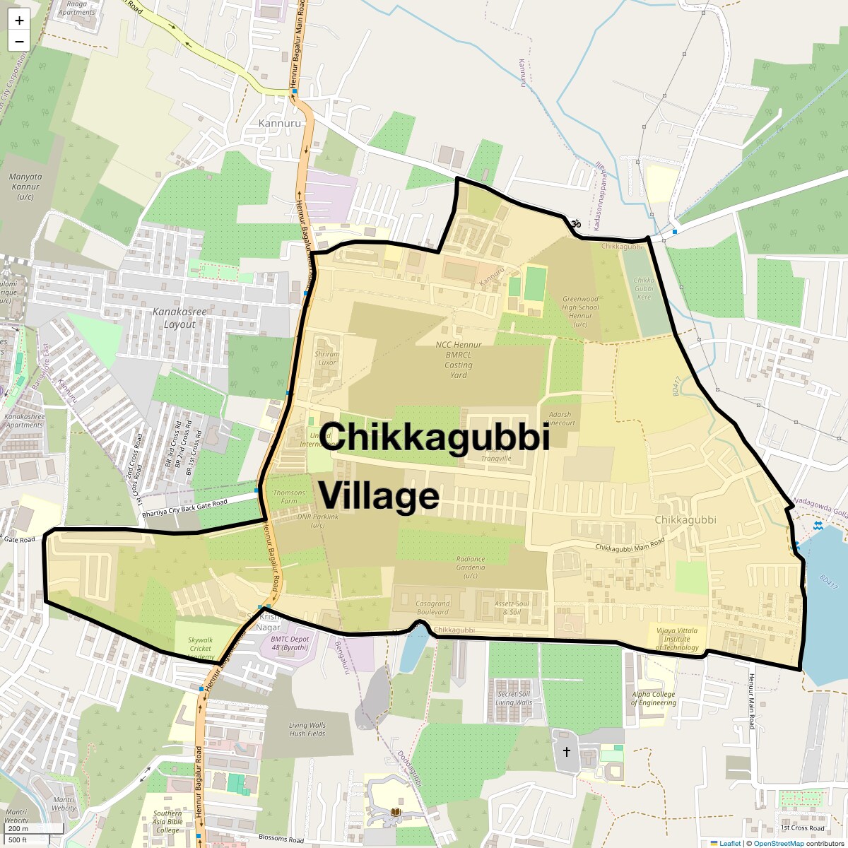 Check Time Travel of Chikkagubbi Village, Bangalore
