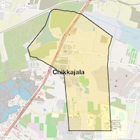 Chikkajala Map
