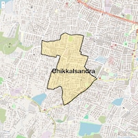 Chikkalsandra Map