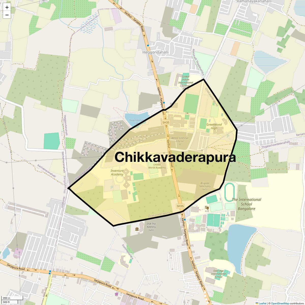 Check Time Travel of Chikkavaderapura, Bangalore