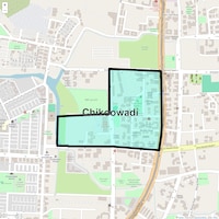 Chikoowadi Map