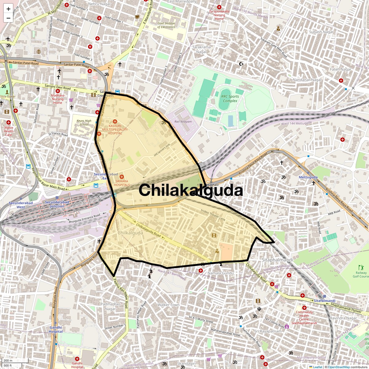 Check Time Travel of Chilakalguda, Hyderabad