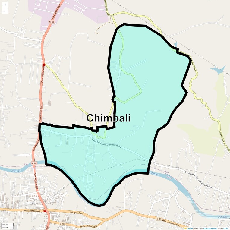 Location Map of Chimbali