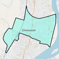 Chinsurah Map