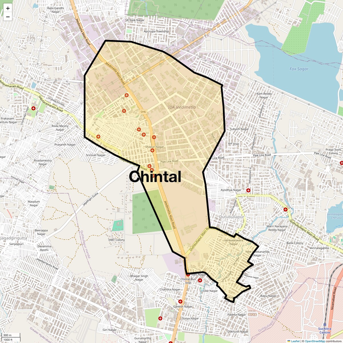 Check Time Travel of Chintal, Hyderabad