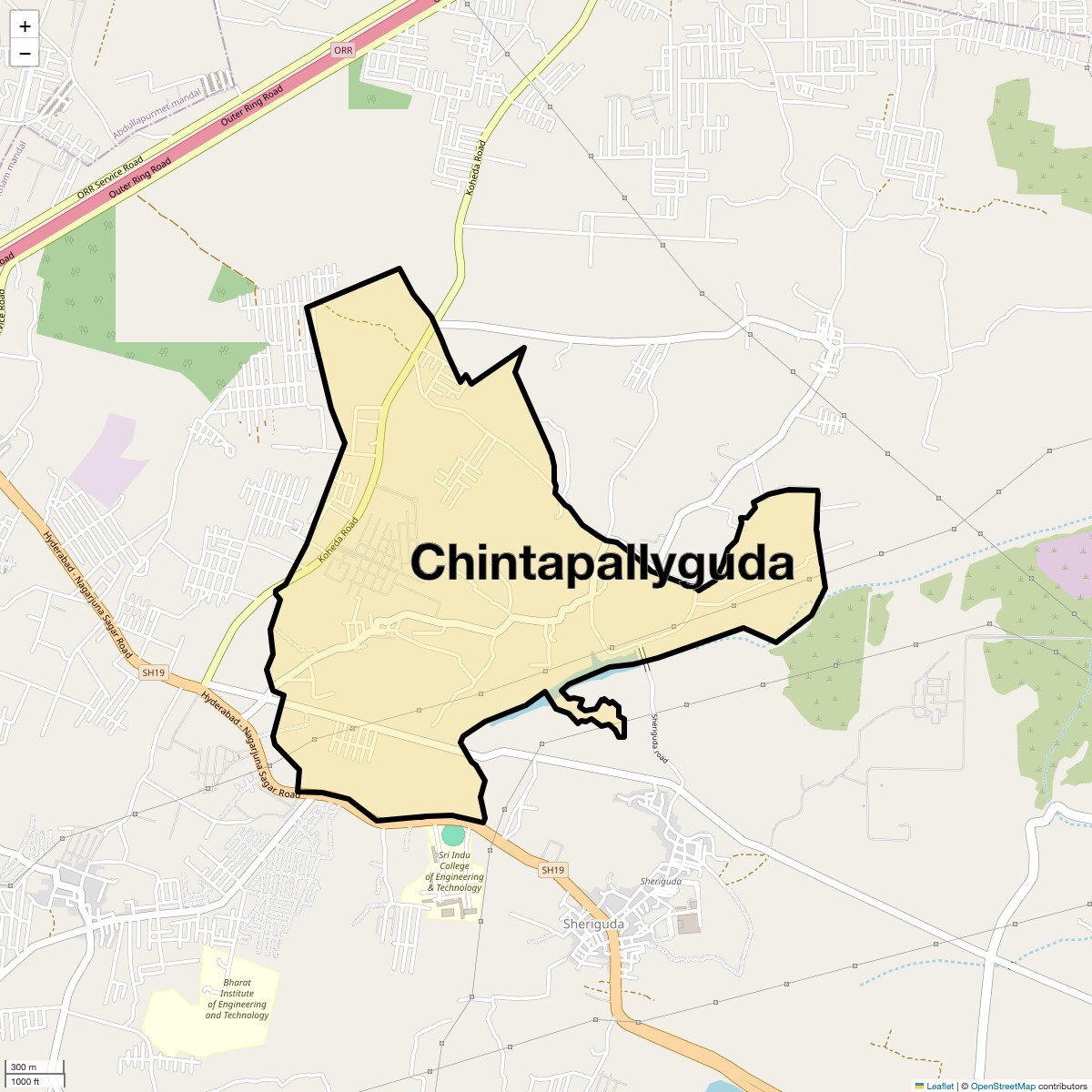 Check Time Travel of Chintapallyguda, Hyderabad