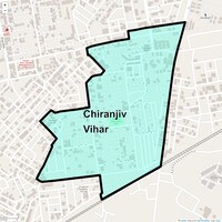 Chiranjiv Vihar Map
