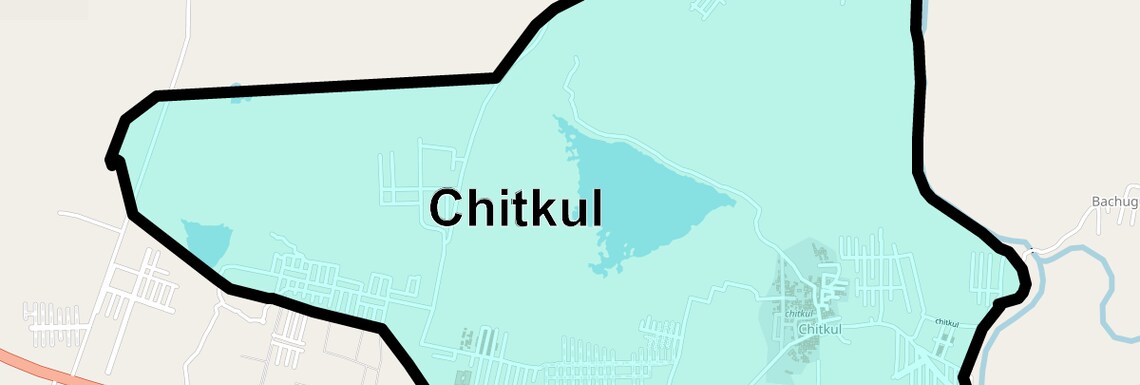 Location Map of Chitkul, Hyderabad