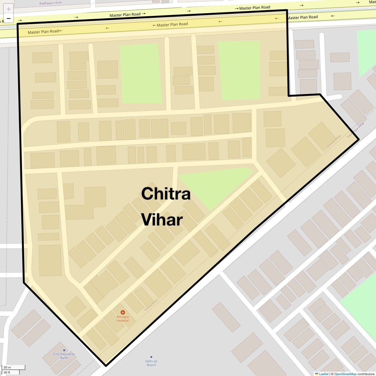 Check Time Travel of Chitra Vihar, Delhi