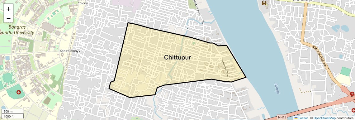 Chittupur Map