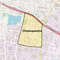 Chokkasandra Map
