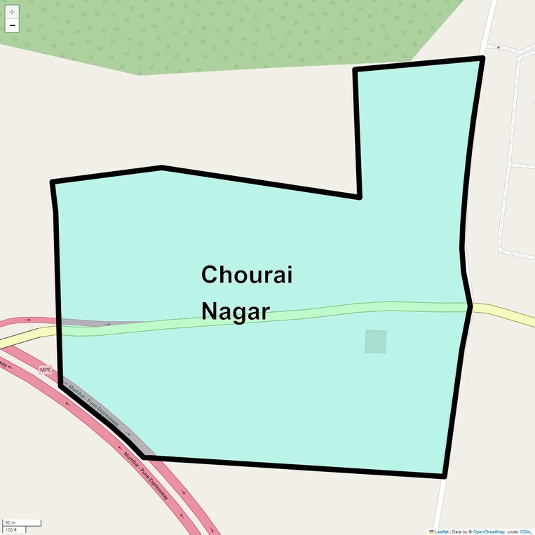 Location Map of Chourai Nagar