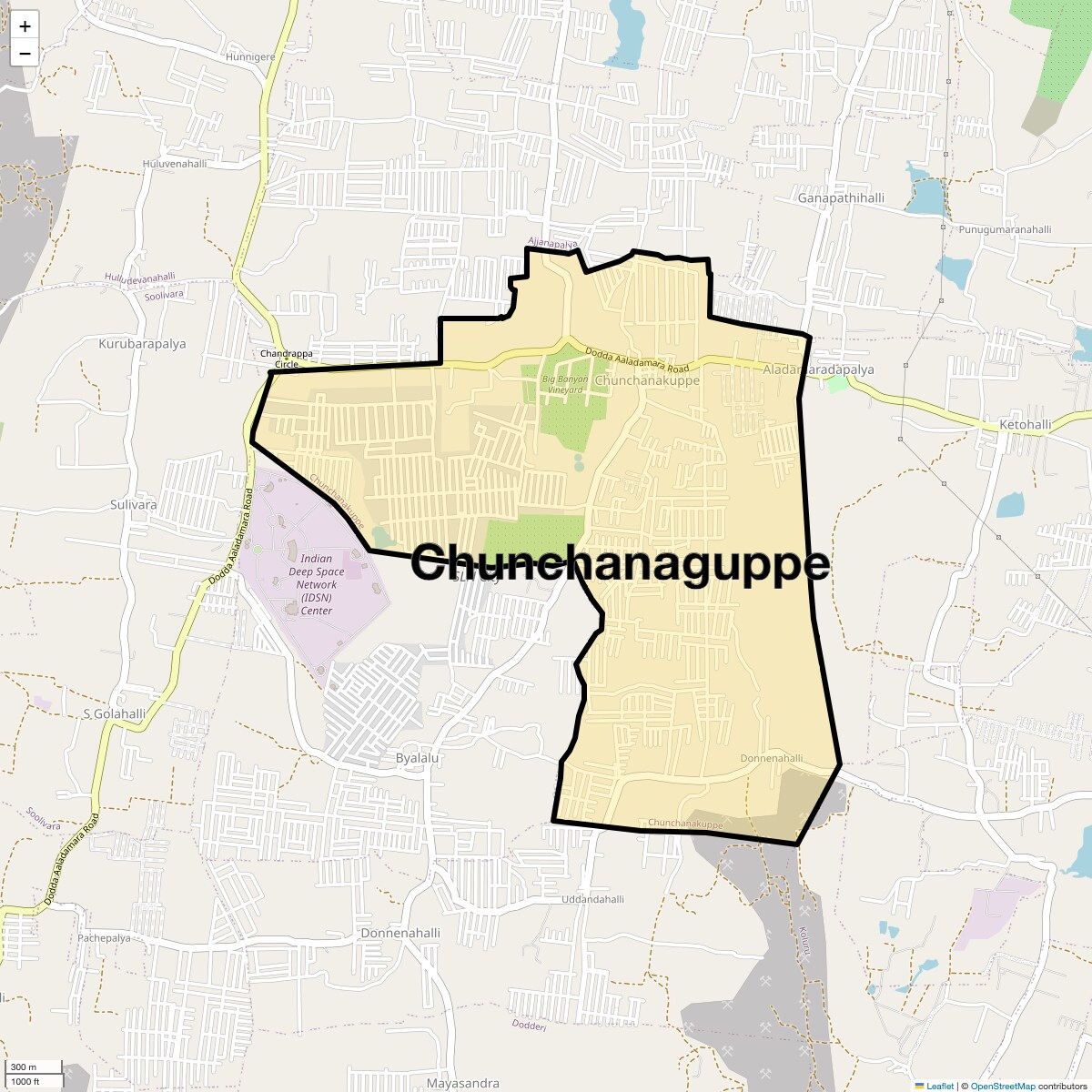 Check Time Travel of Chunchanaguppe, Bangalore