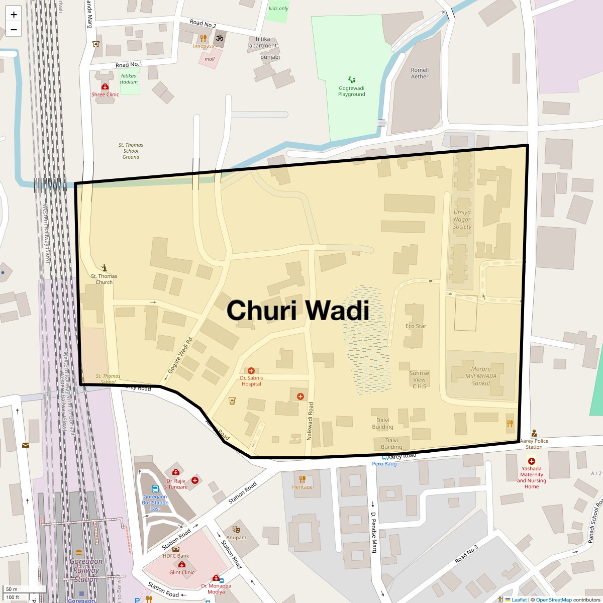 Check Time Travel of Churi Wadi, Mumbai