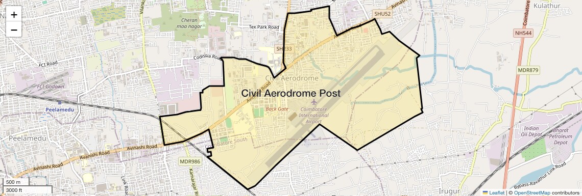 Civil Aerodrome Post,Coimbatore