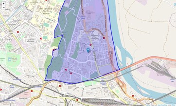Location Map of Civil Lines, Delhi